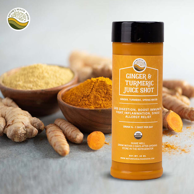 Health Advantages Of Drinking Ginger and Turmeric Daily Nature's