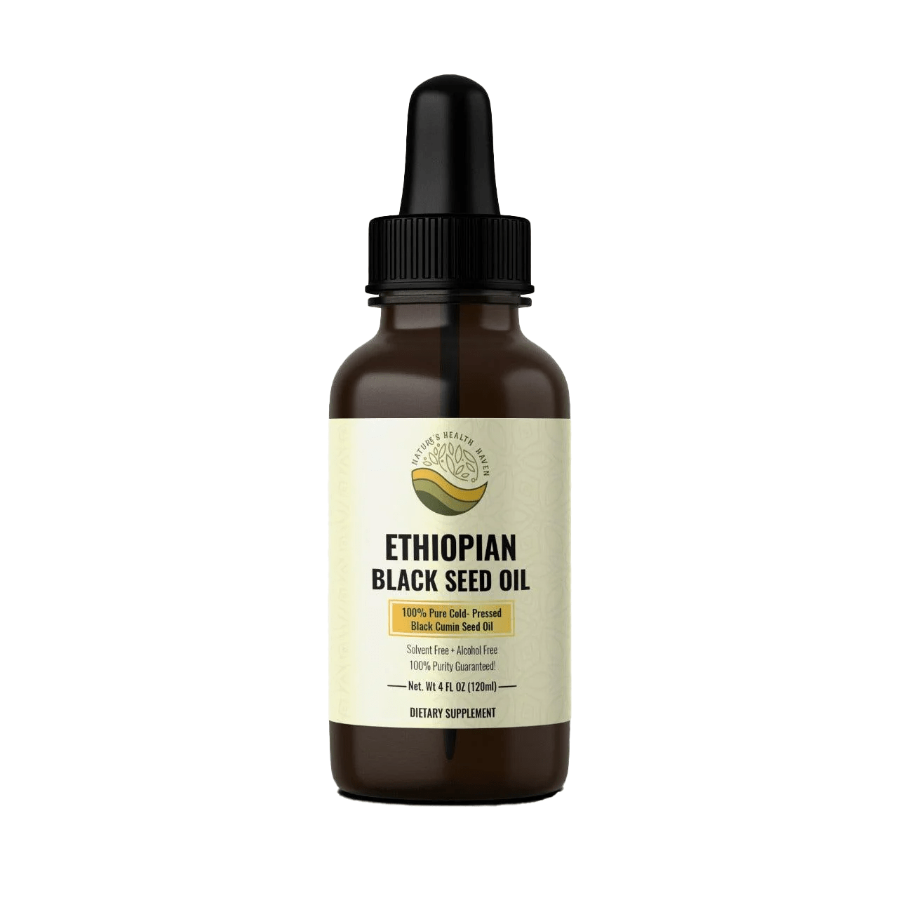 Ethiopian Cold Pressed Black Seed Oil - NatureHealthHaven