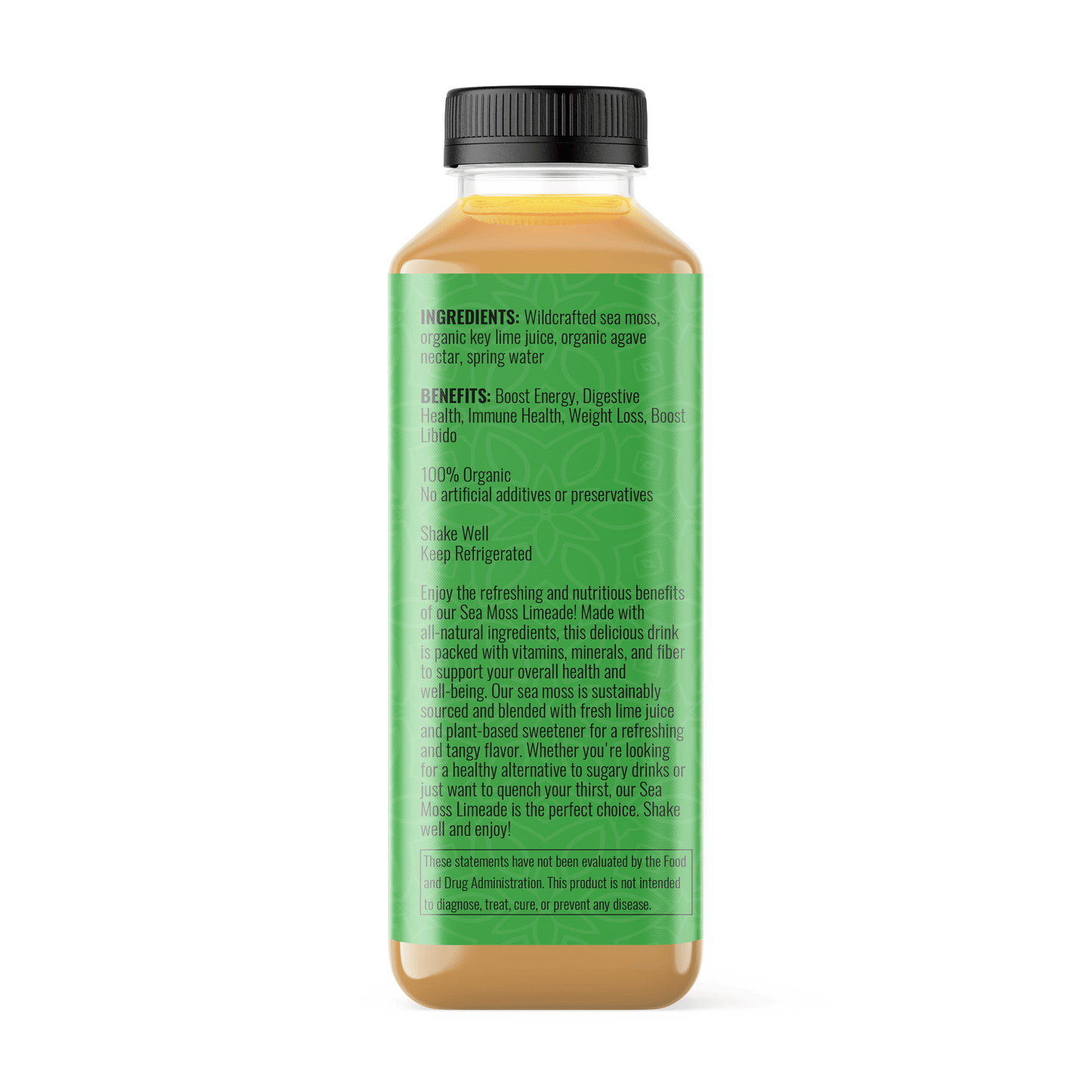 Sea Moss Limeade - Nature's Health Haven