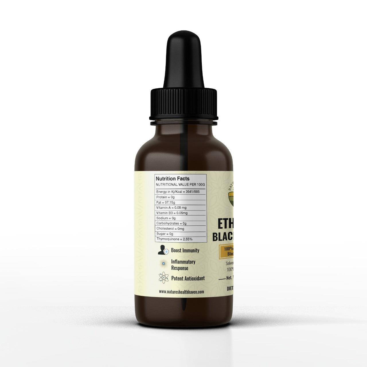 Ethiopian Black Seed oil - Nature's Health Haven