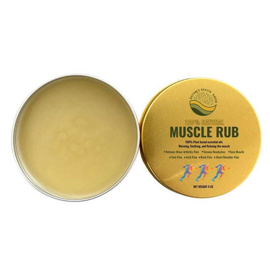 Natural Muscle Rub – Nature's Health Haven