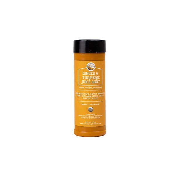 Ginger + Turmeric Shots - Nature's Health Haven